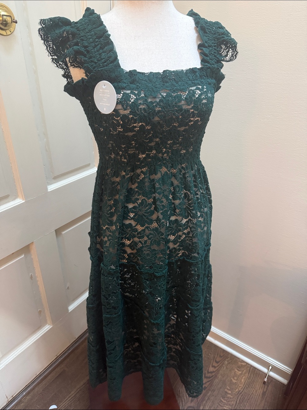 NWT 2022 Collectors Edition Hill House Nap Dress Botanical Green